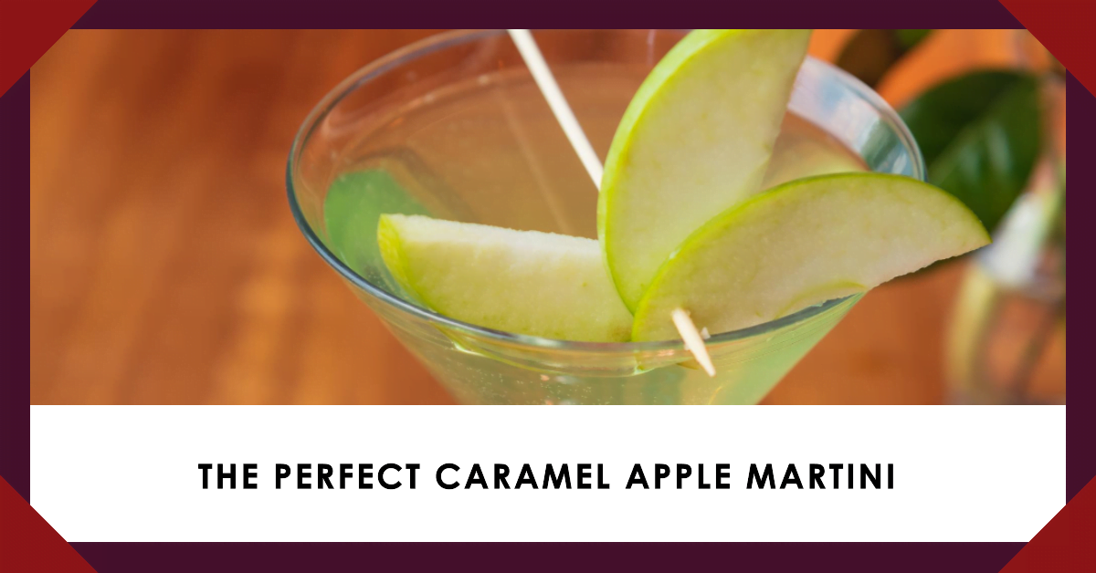 caramel apple martini
